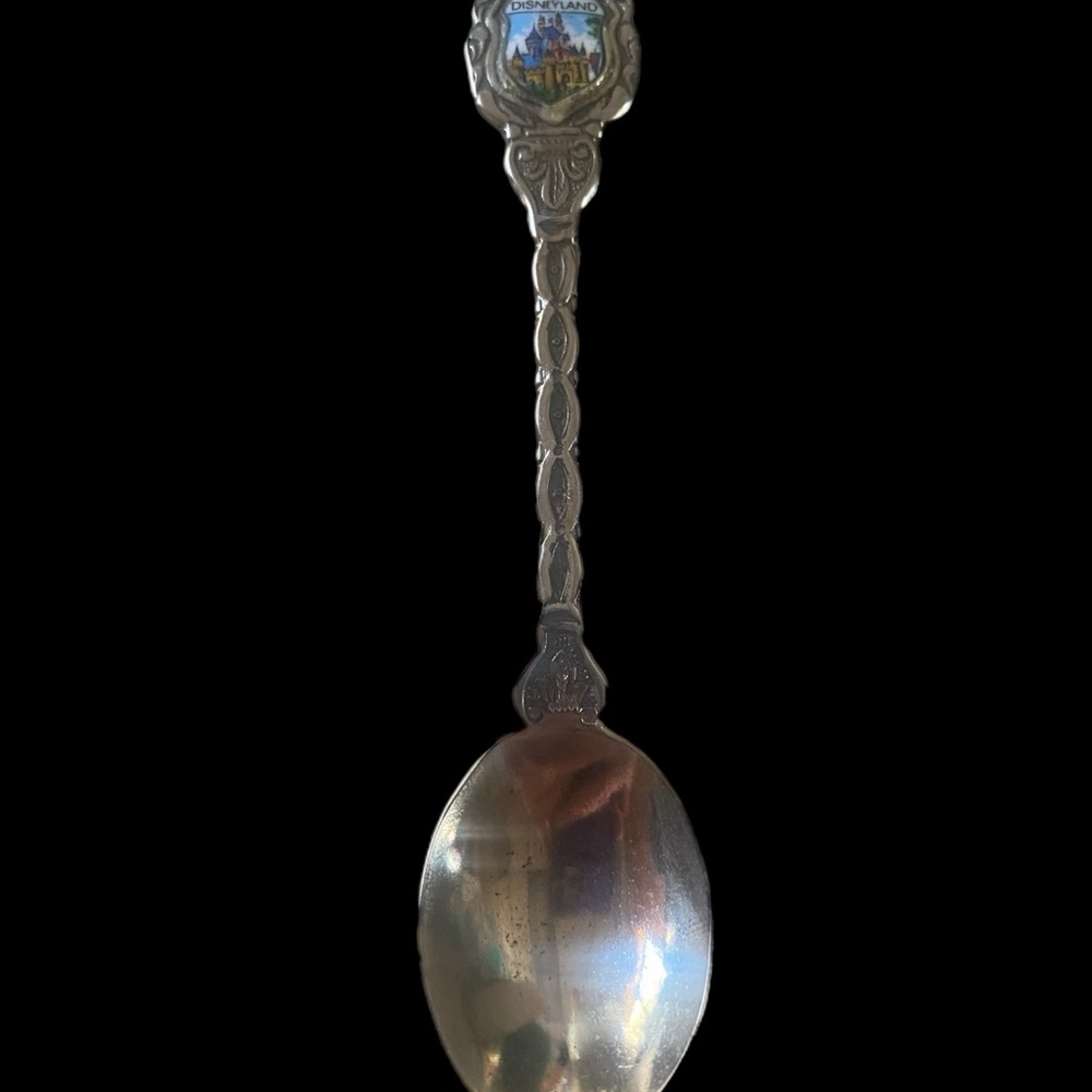 Walt Disney Productions Silver Spoon. Sleeping beauty castle